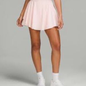 COPY - Lululemon Court Rival High-Rise Skirt 
Color: Pink
Size: 12
Barely Worn